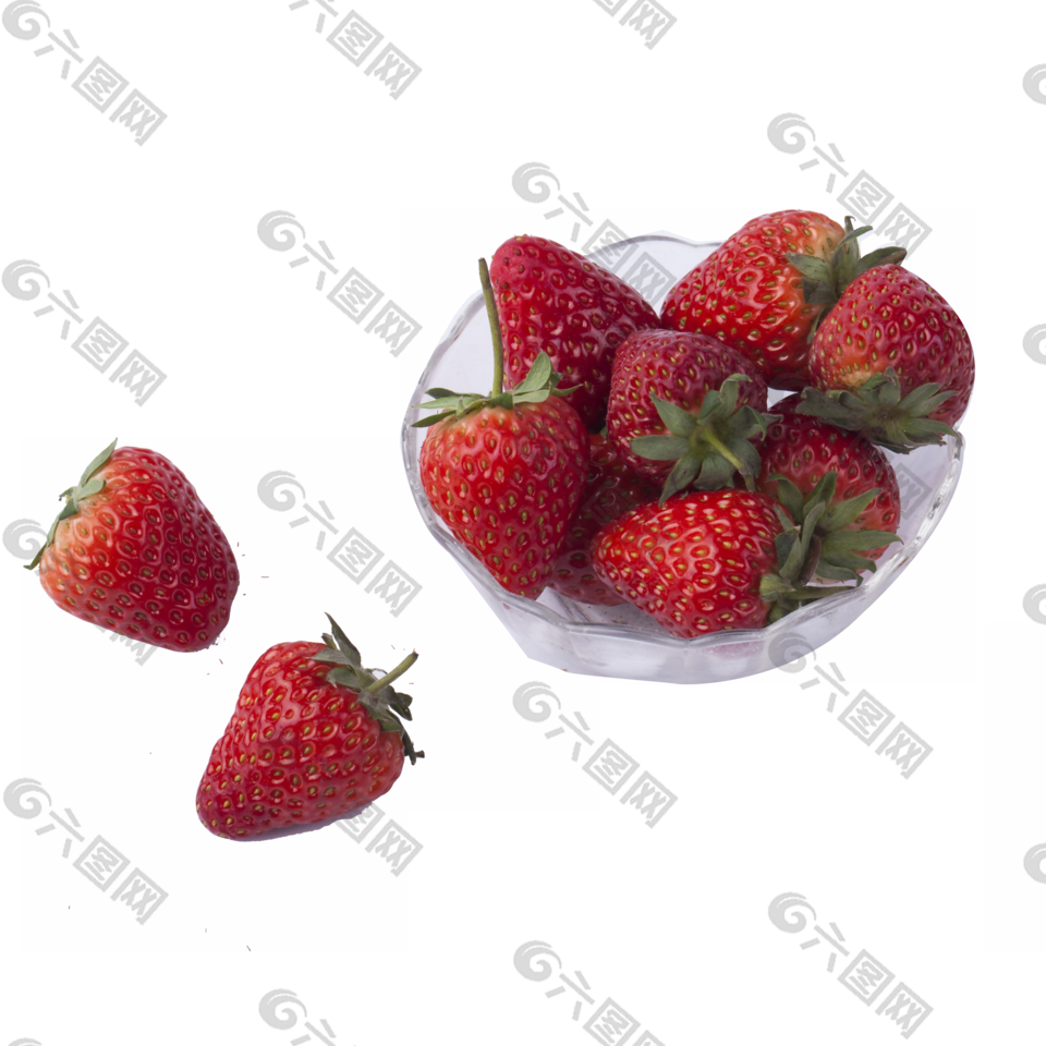 草莓高清免抠图