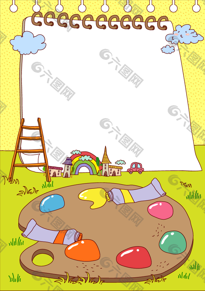 儿童乐园卡通素材