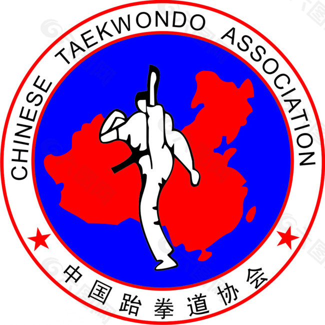 中国跆拳道协会会标