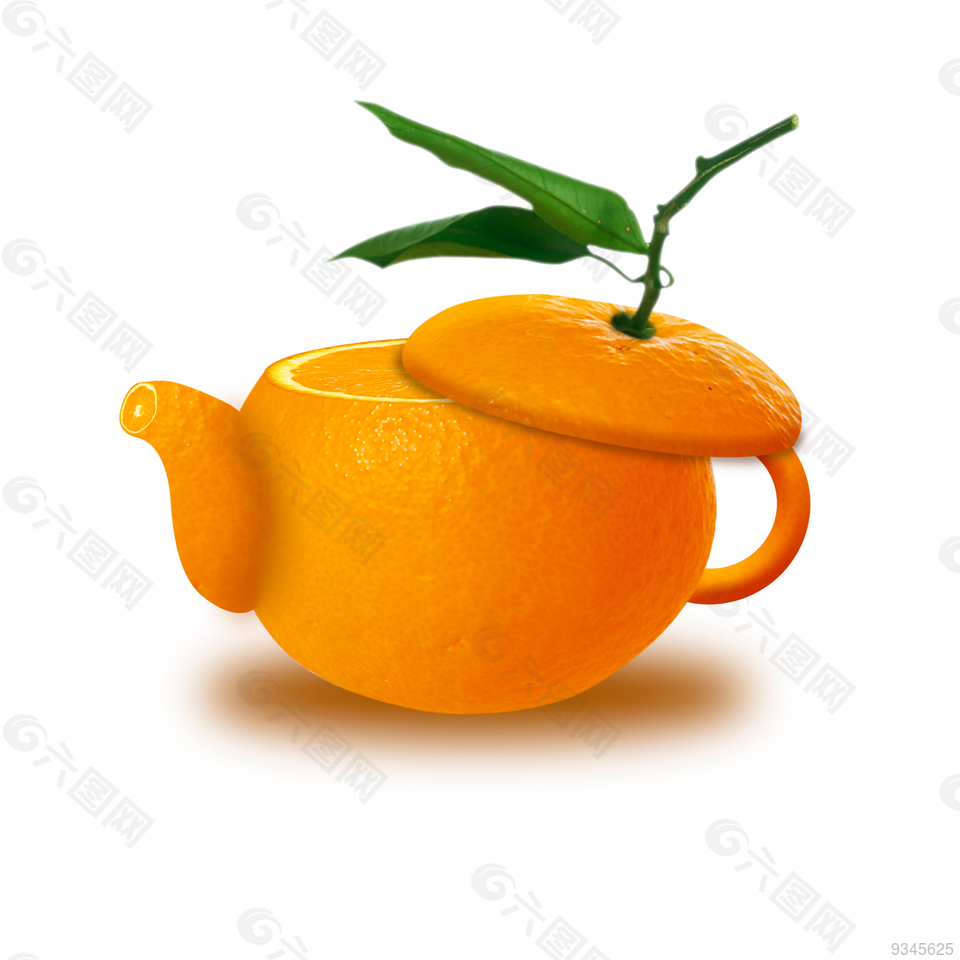 橙子茶杯