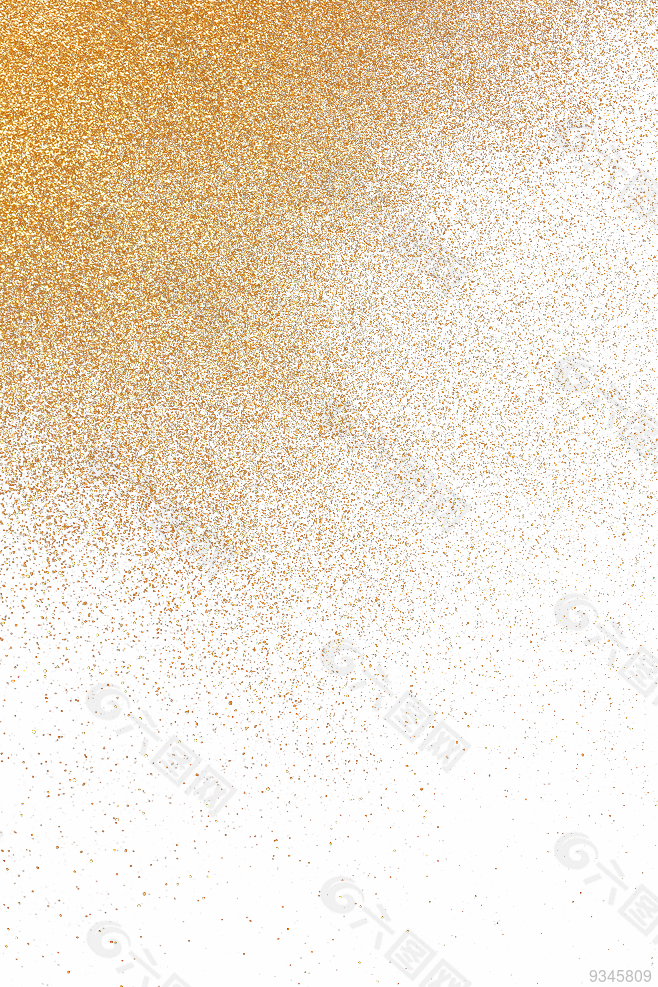 金色粉末素材金粉免扣透明