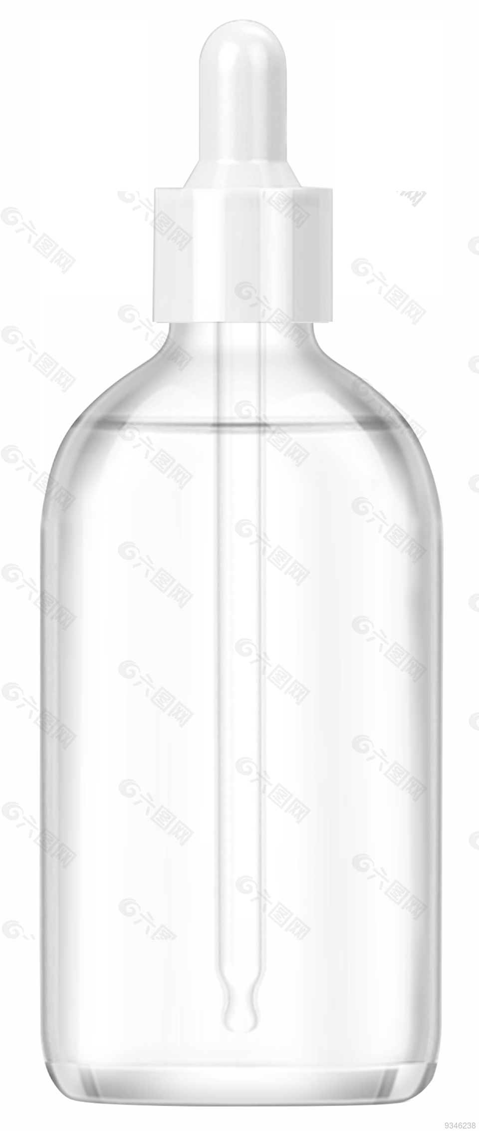 精华瓶效果图设计元素素材免费下载 图片编号 六图网