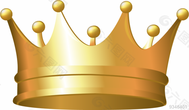 金色皇冠设计元素素材免费下载 图片编号 六图网