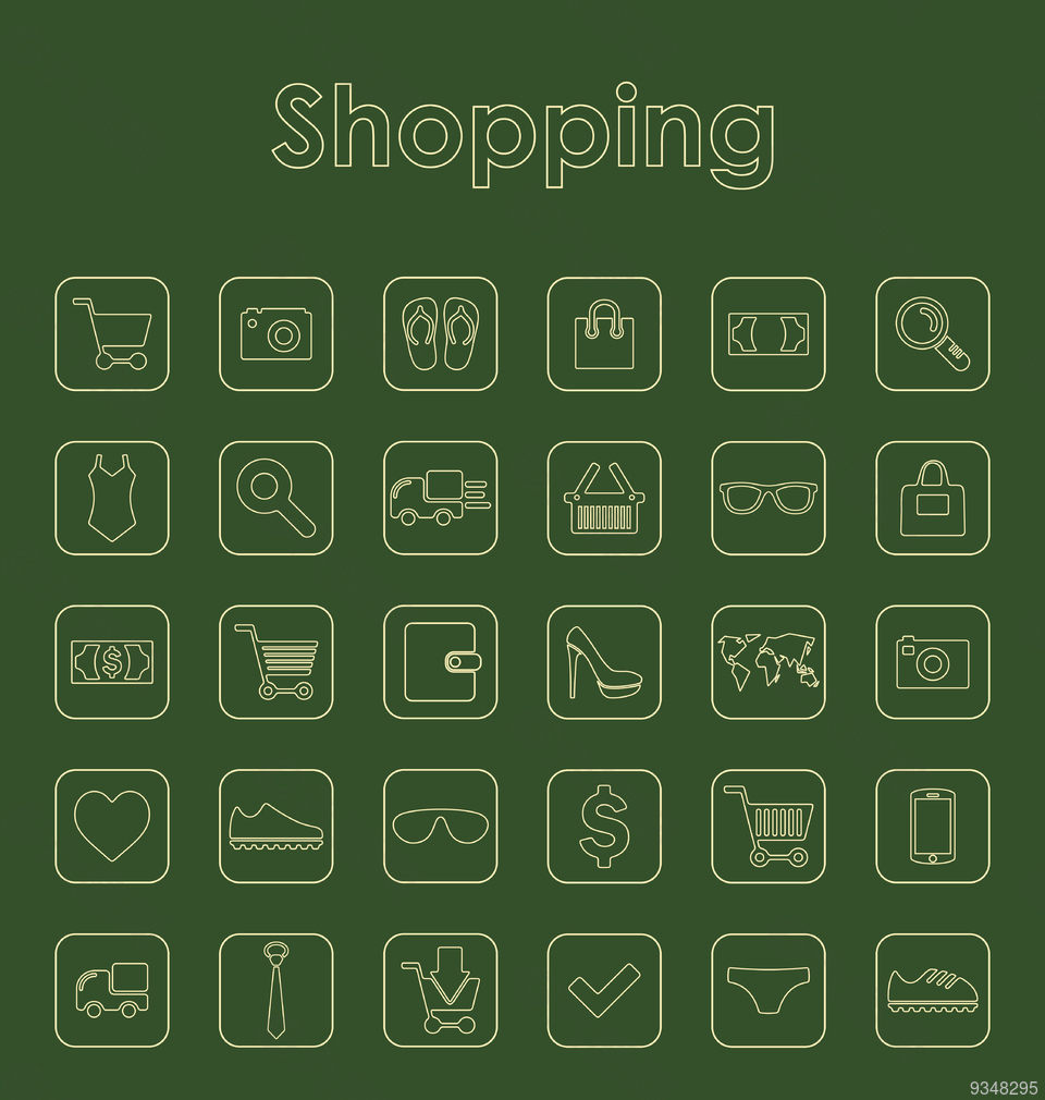 shopping UI图标