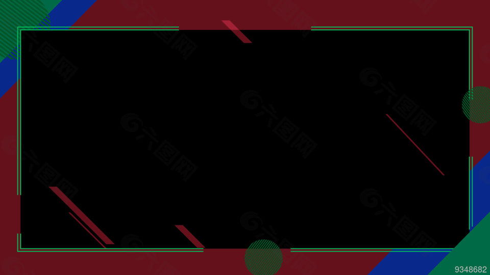 点线面海报背景