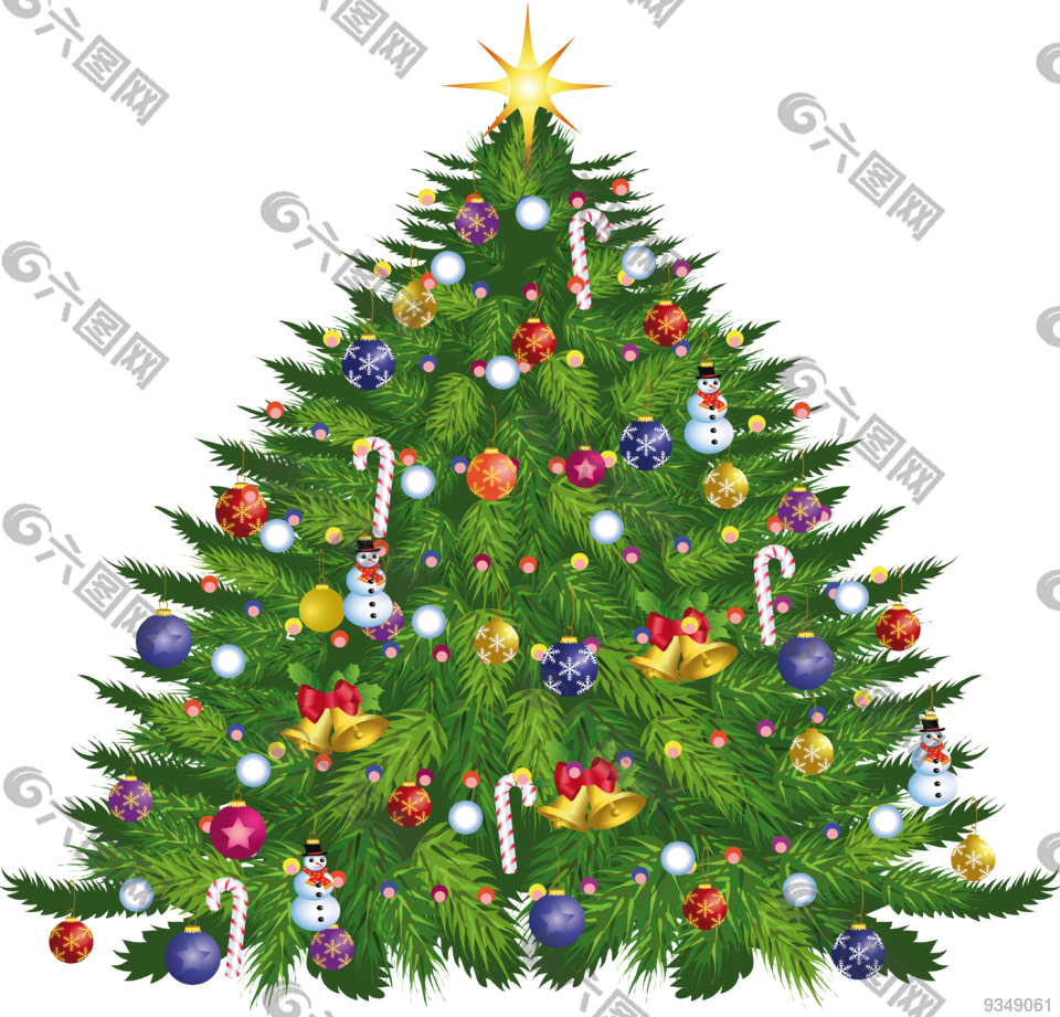 圣诞节圣诞树挂装饰