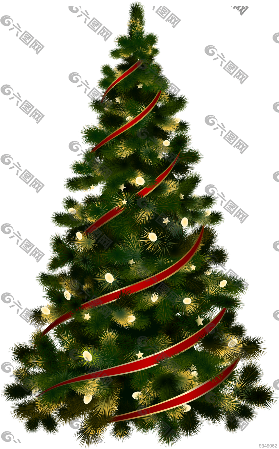 圣诞节装饰圣诞树