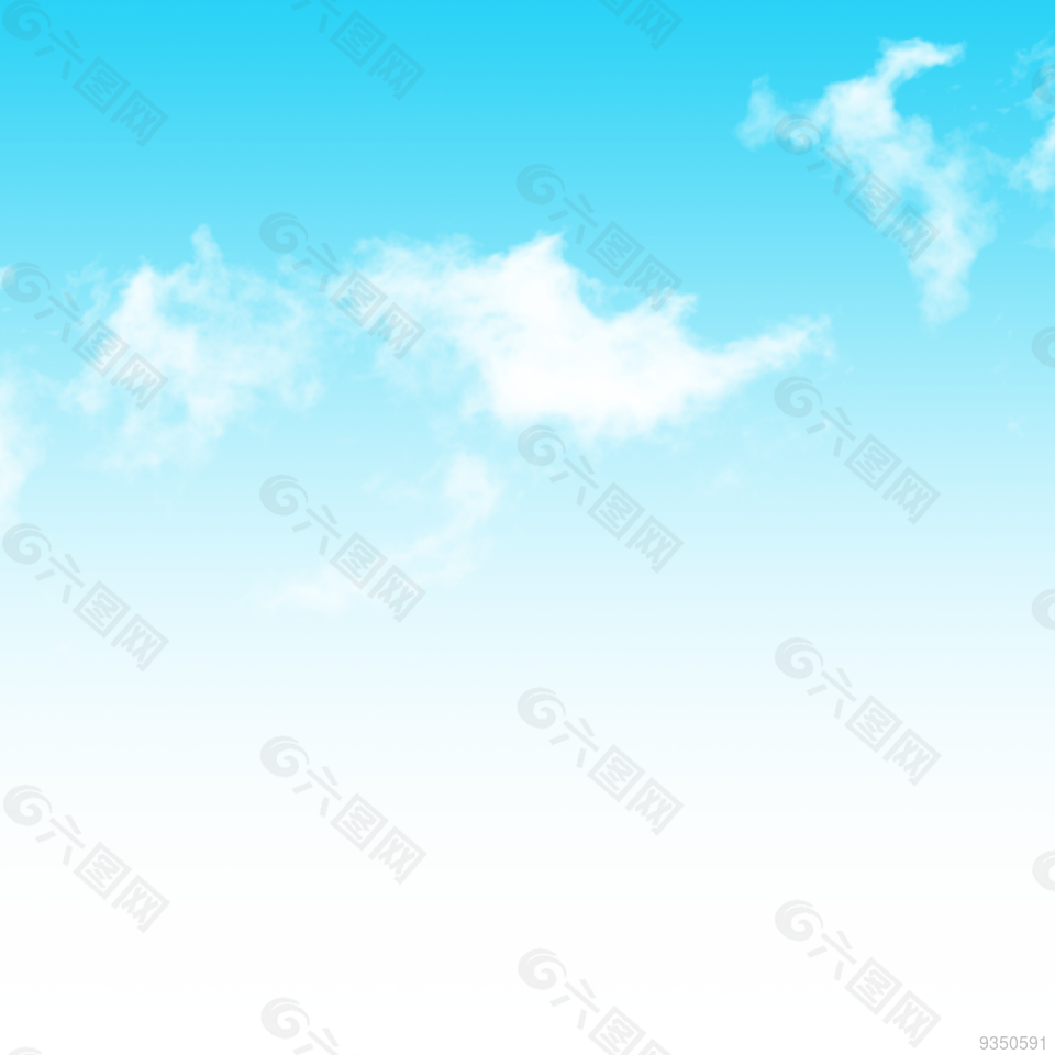 藍天白雲免摳背景