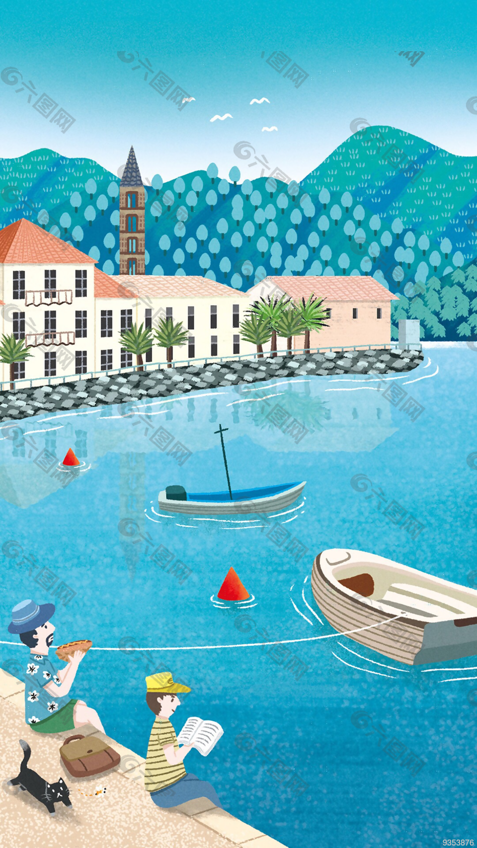 风景 风景画 背景 背景画 画