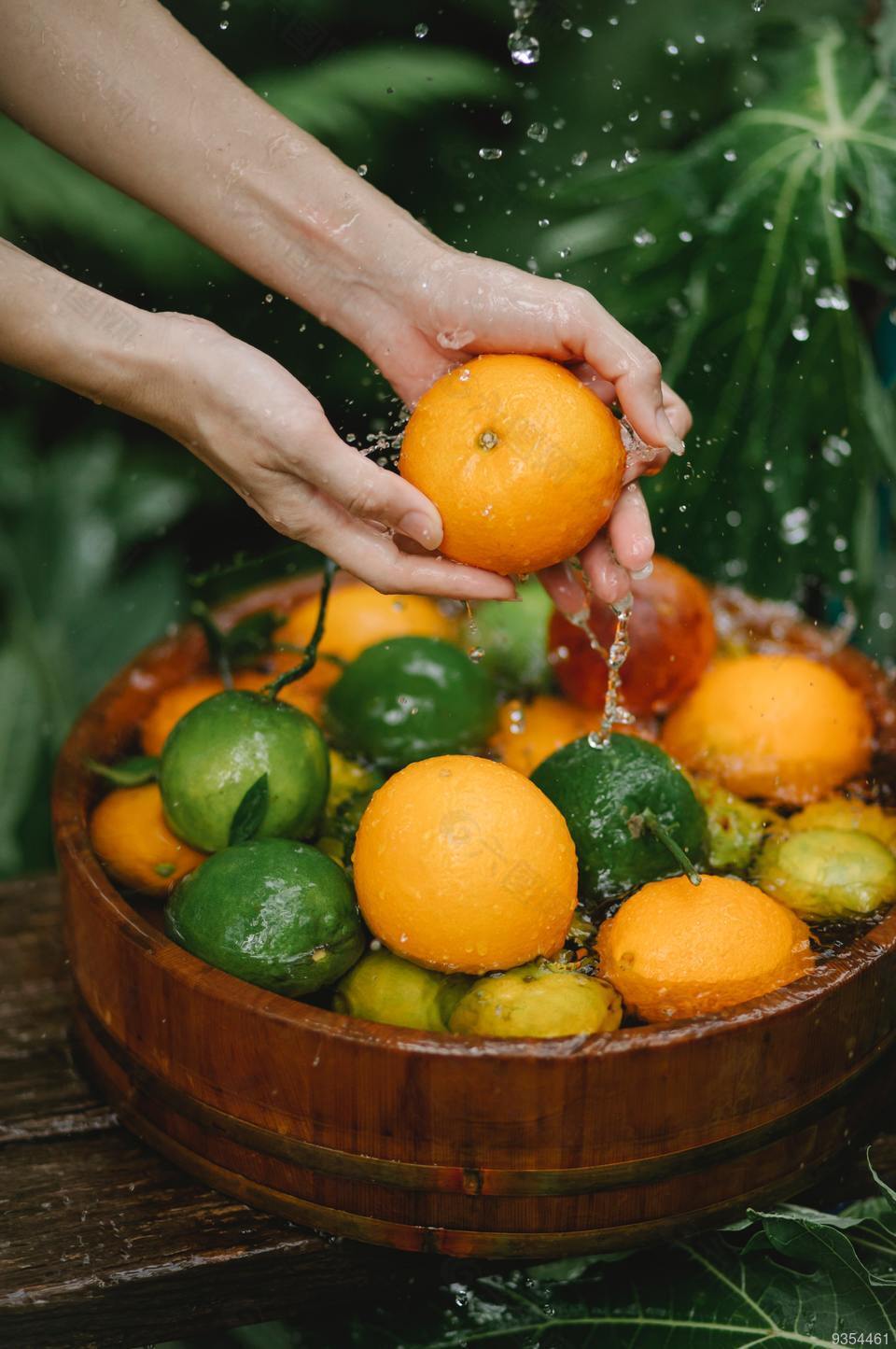 水果 橘子 清洗水果