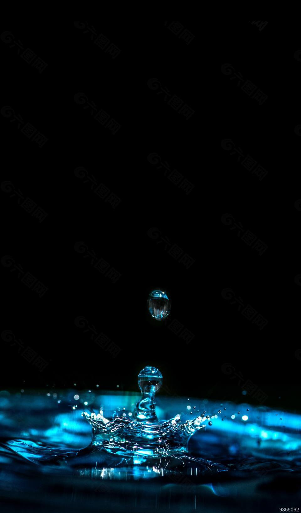 水纹 水滴 水