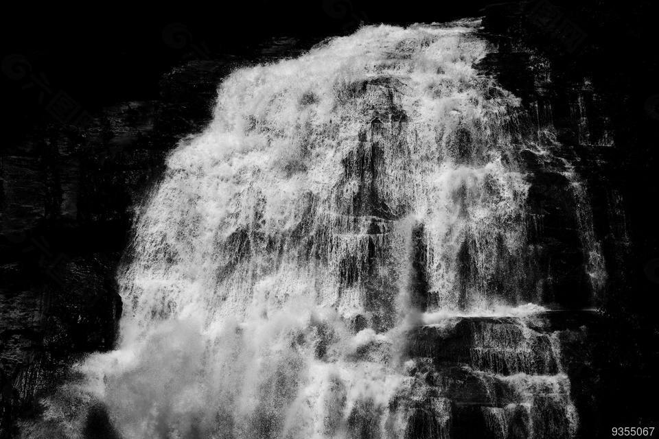 瀑布 水 风景 自然