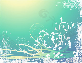 叶子 纹理 渐变