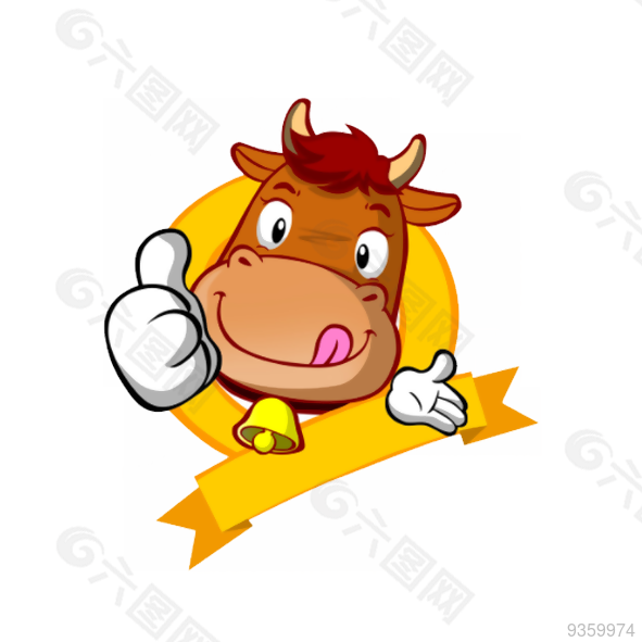 卡通小牛