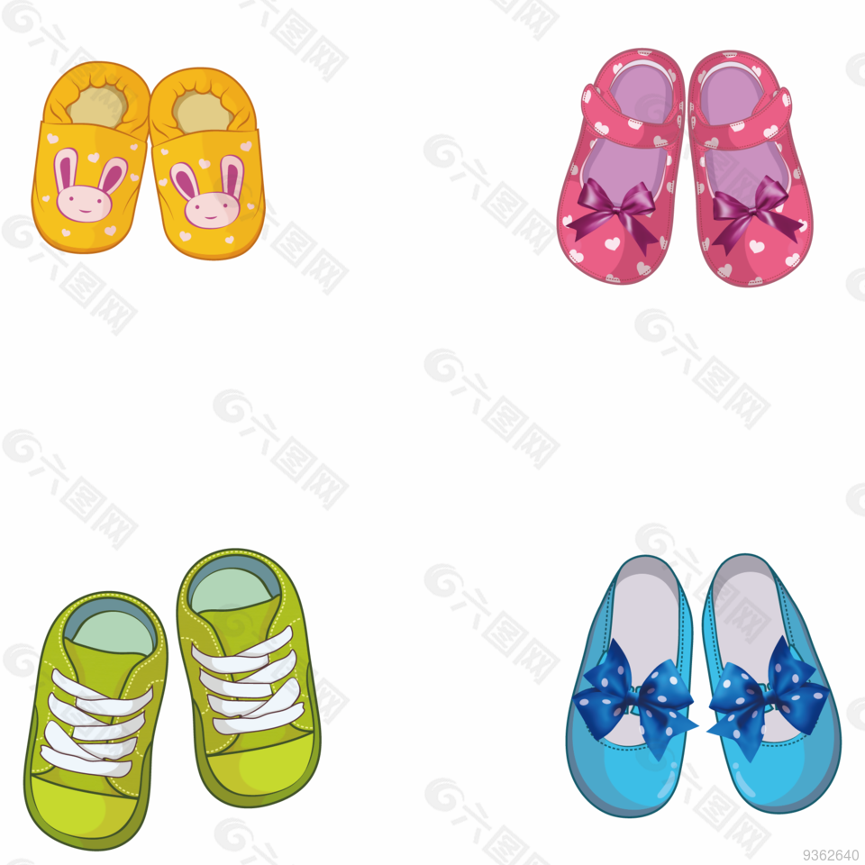 鞋子 卡通 彩色 女鞋