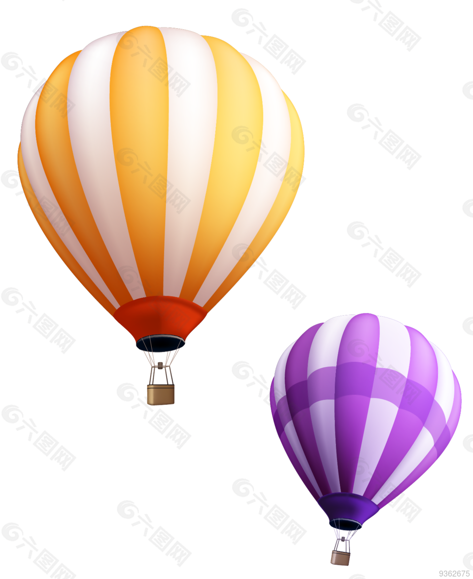 气球 漂浮 热气球 装饰