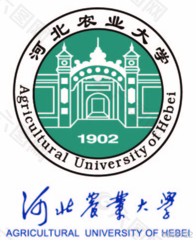 河北农业大学logo中英文