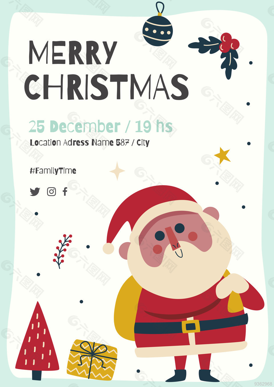 圣诞海报