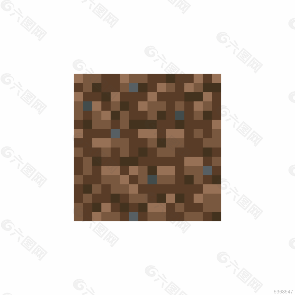 我的世界2d方块（泥土）