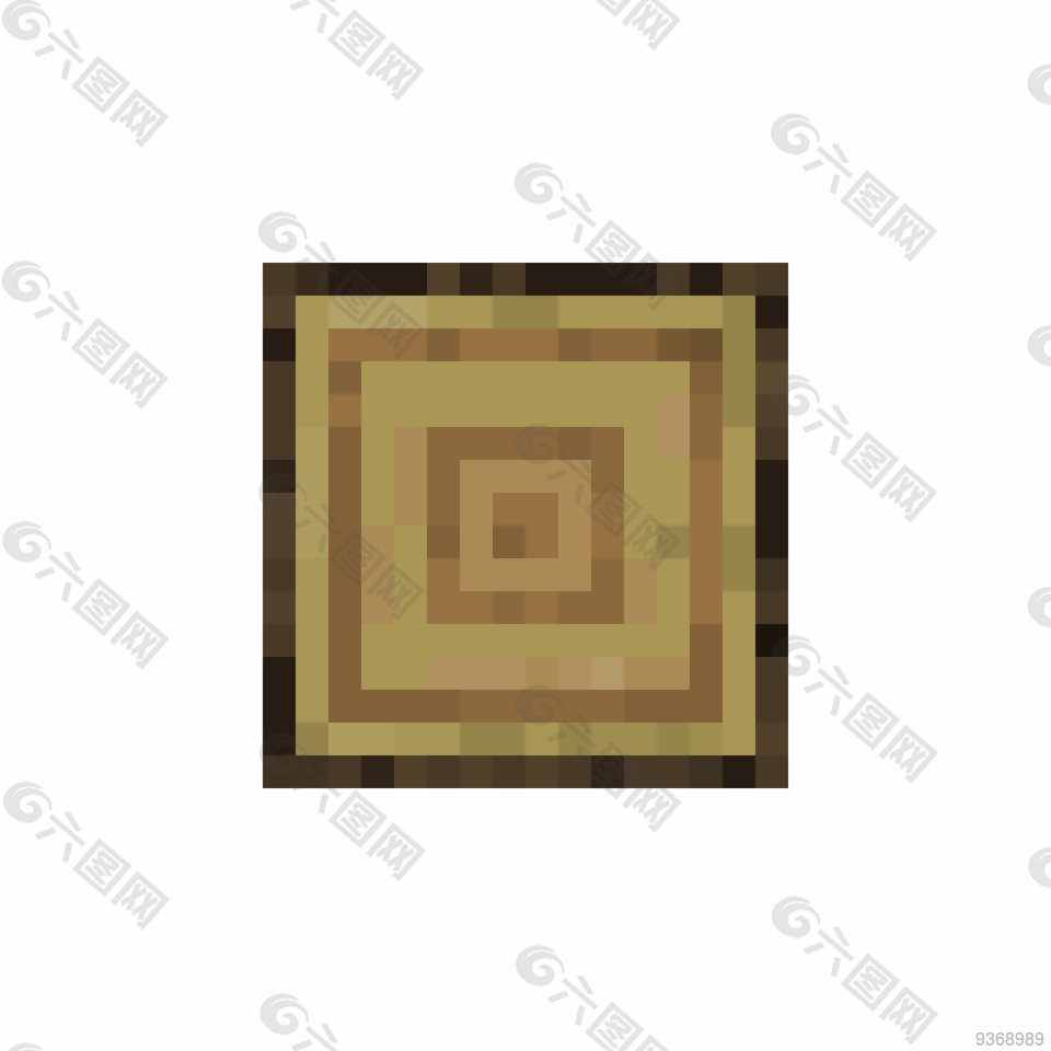 我的世界2d方块（丛林木2）