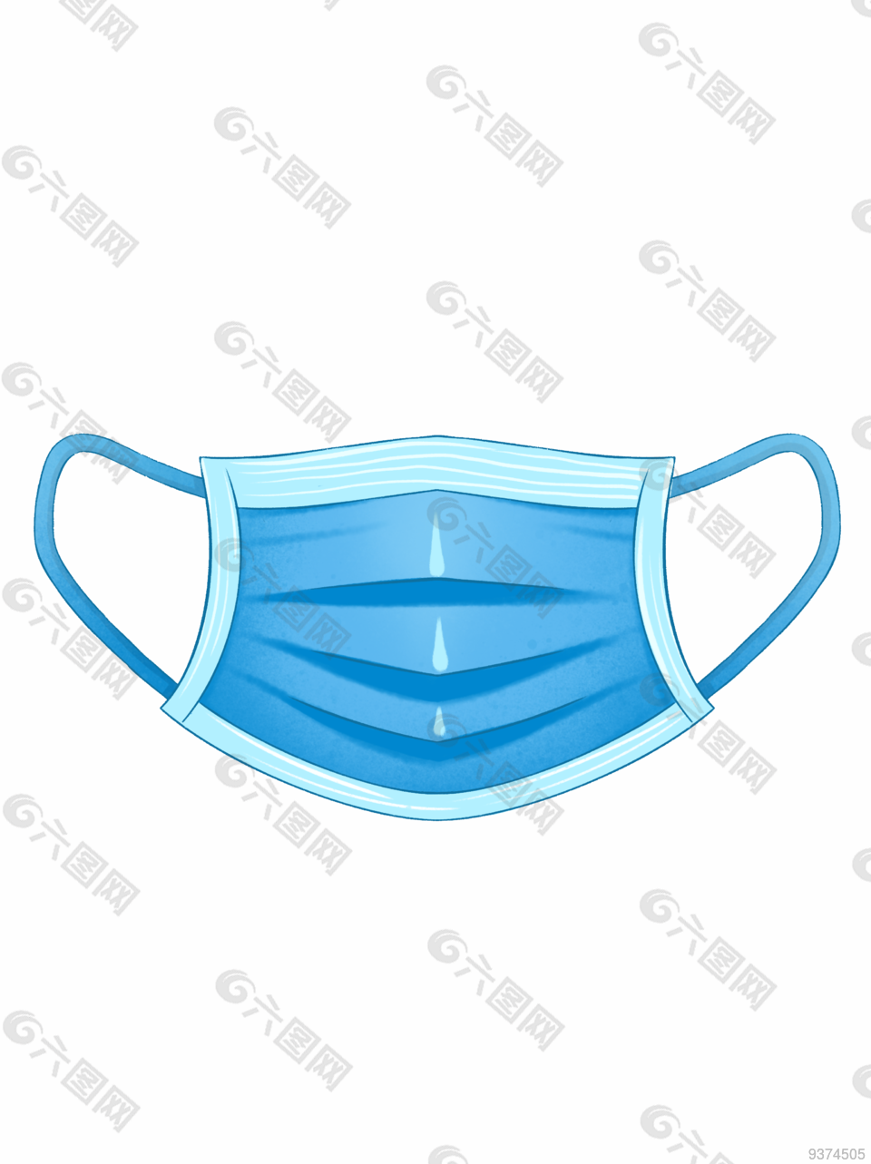 医用口罩卡通图片