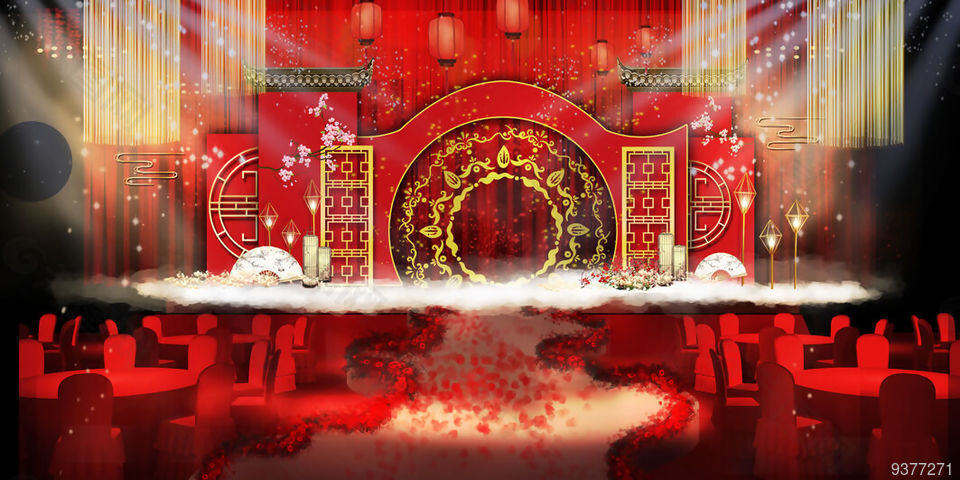 中式婚礼套图