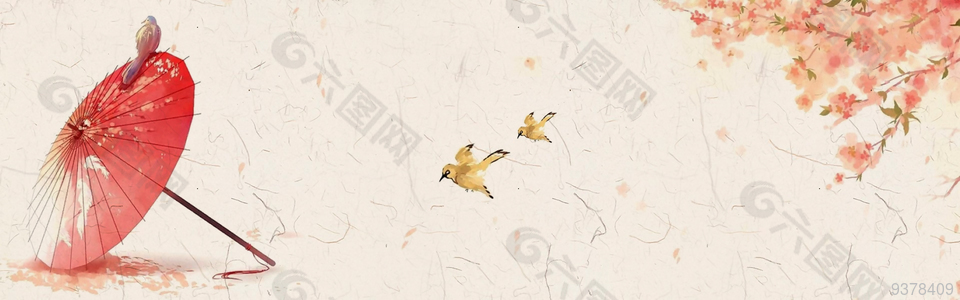 中国风素材水墨画设计