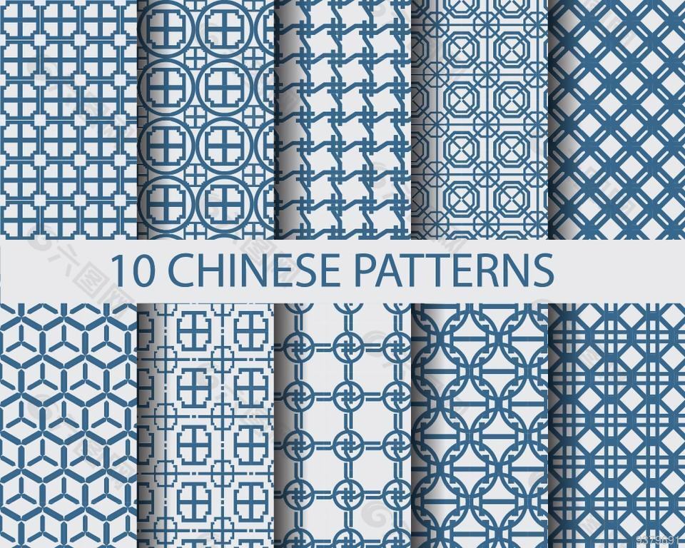 古典纹样边框设计