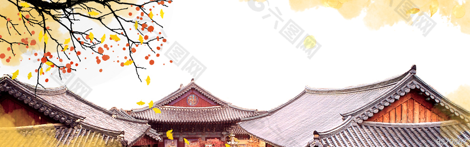 中式宫廷风背景图片