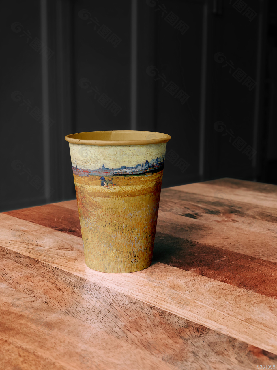 文创周边纸杯样机效果图