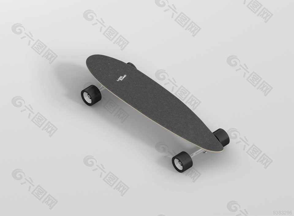 滑板车贴图样机设计