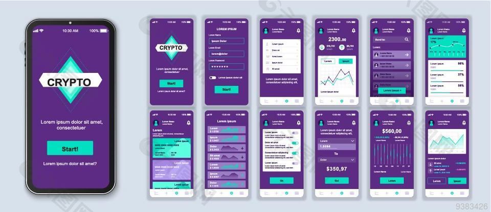 手机端页面排版设计模板