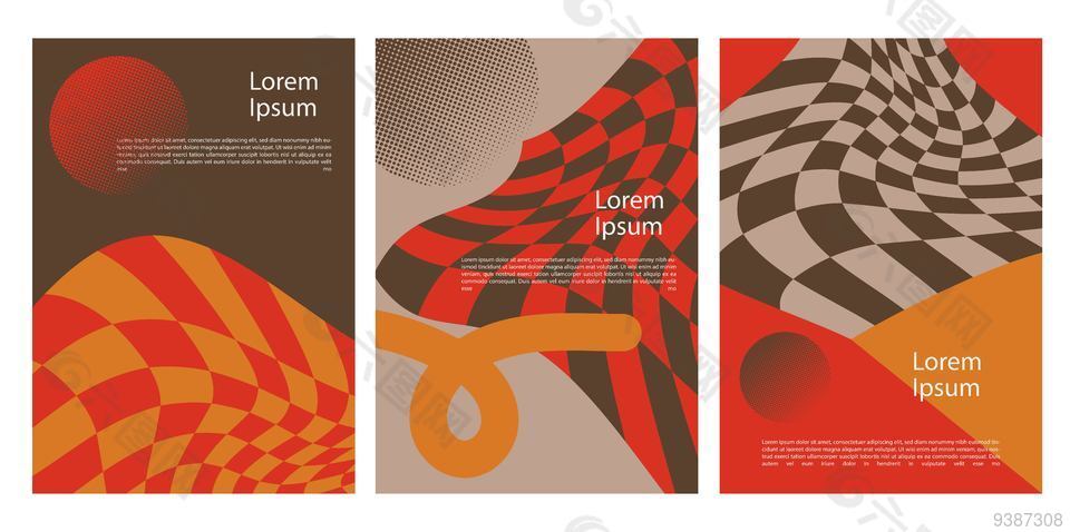 艺术风抽象矢量背景图片