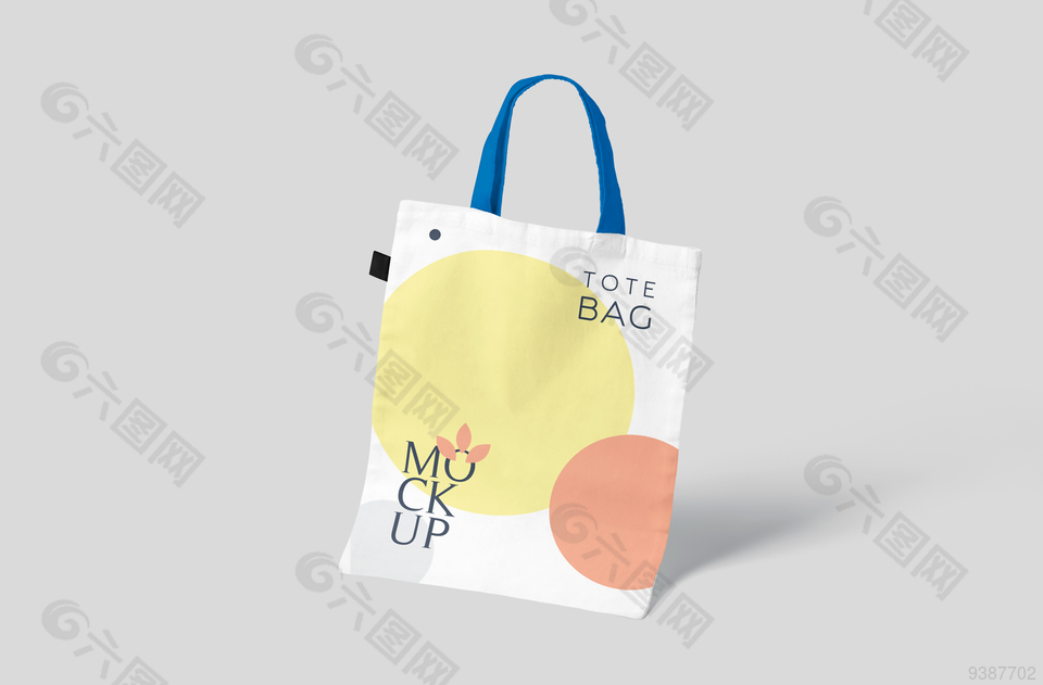 单肩帆布袋样机模板设计