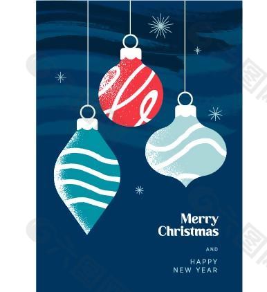 儿童圣诞节贺卡封面图片下载