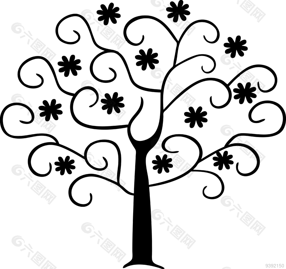 矢量图树