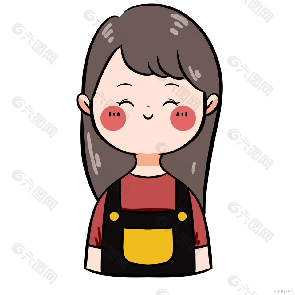 女生Q萌微信头像素材图片下载