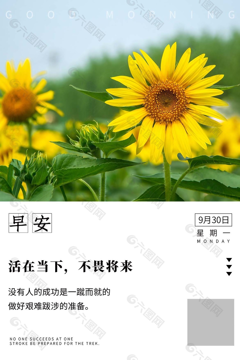 小清新文艺你好早安