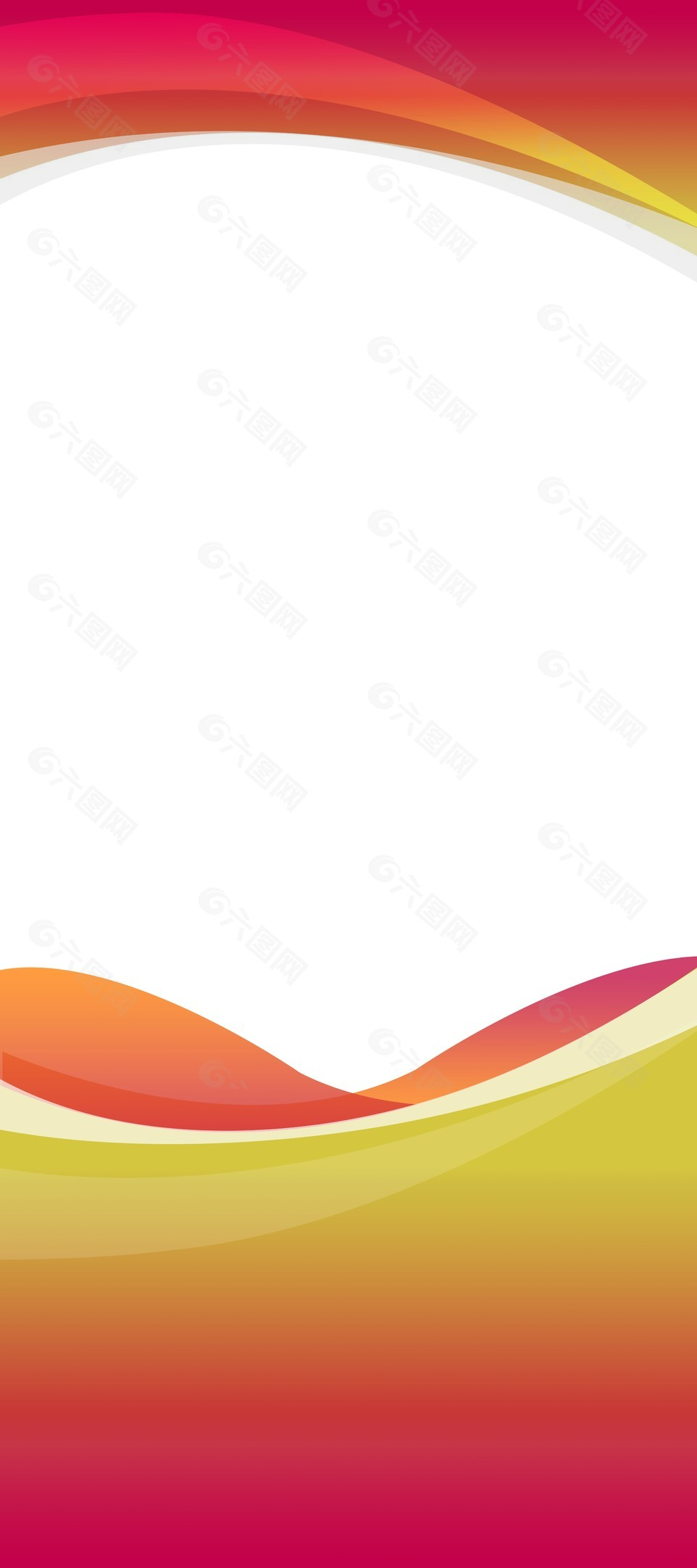 简约科技红色背景展架素材设计