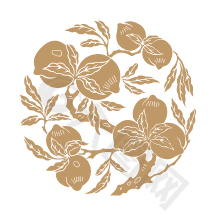 古典蟠桃图纹设计