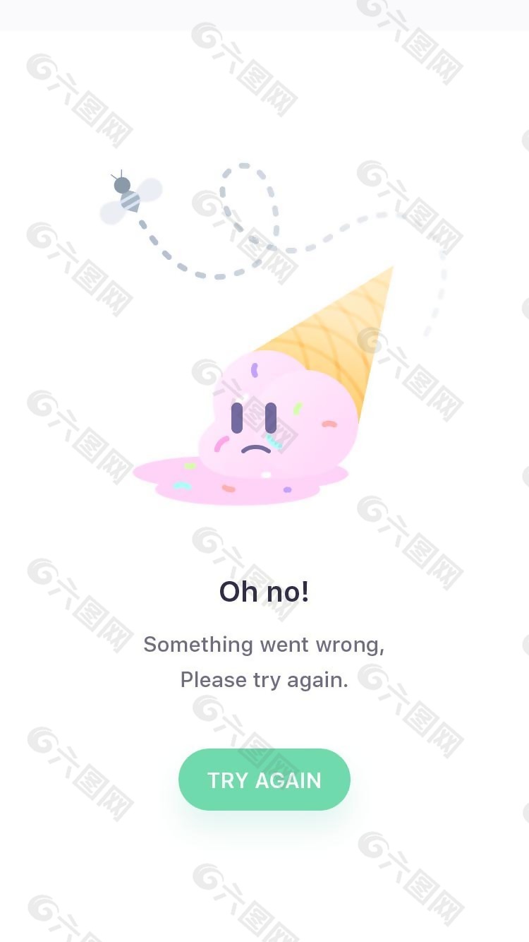 卡通创意效果404页面