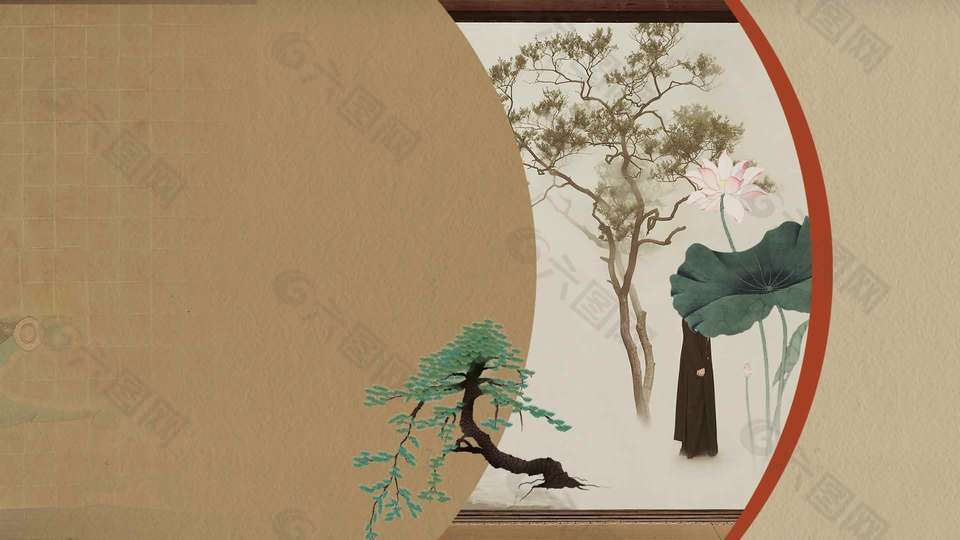 古典中式背景素材下载