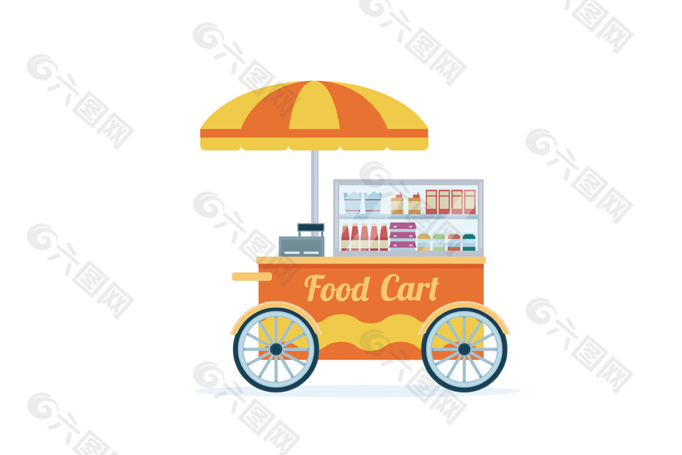 时尚大气户外餐车设计