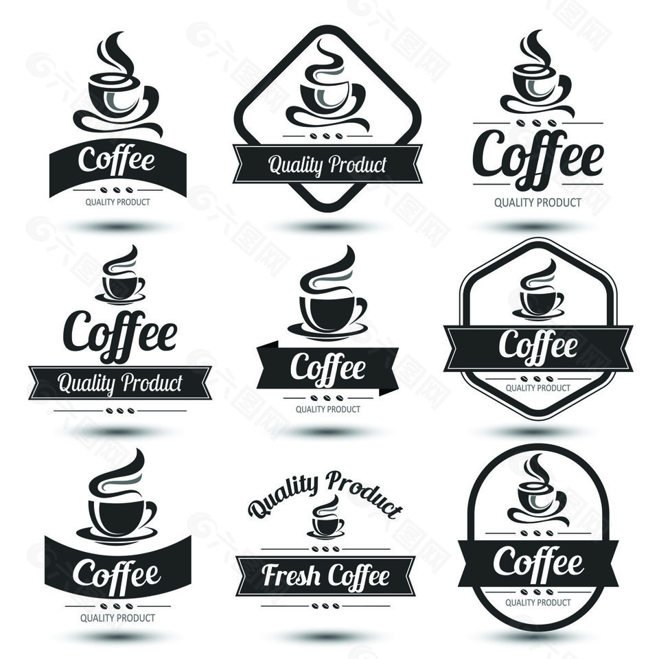创意咖啡coffee图标