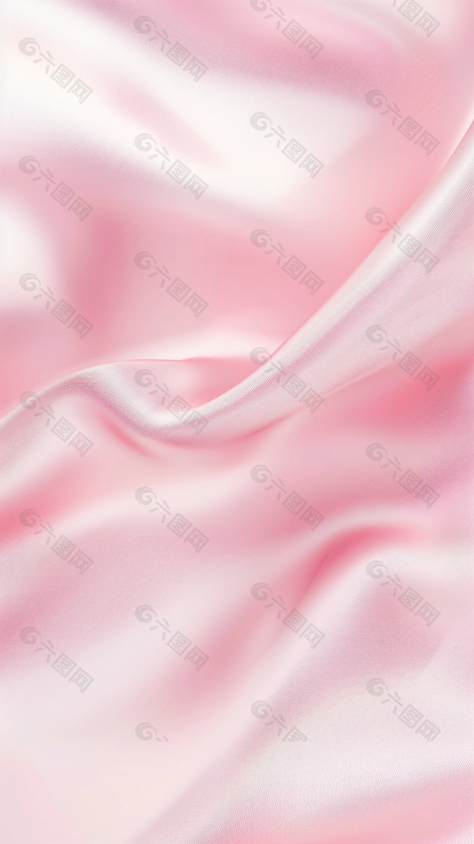 粉色丝绸纱布质感通用背景图