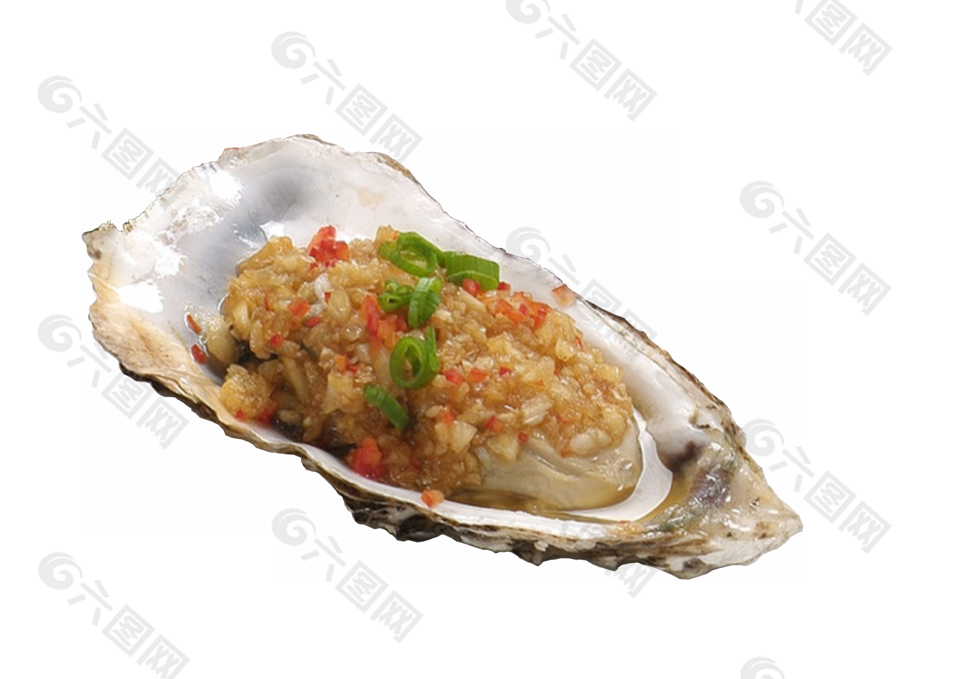 美味海鲜蒜蓉生蚝