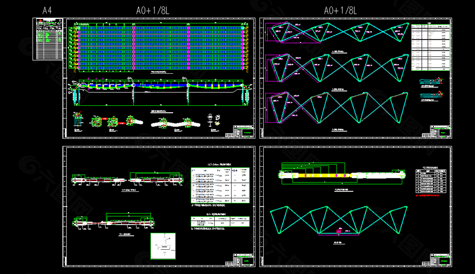 光伏柔性支架建筑施工设计